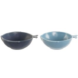 Bol Mediterraneo DKD Home Decor Azul Azul Celeste 13.5 x 4.5 x 14.4 cm (6 Unidades) Precio: 32.69000009. SKU: B1B6CP75TG