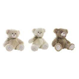 Peluche Baby DKD Home Decor Beige Marron 26 x 30 x 28 cm (6 Unidades)