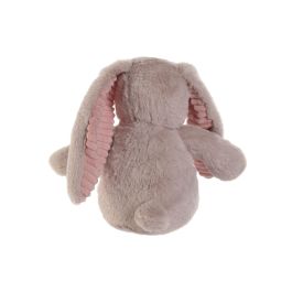 Peluche Kids DKD Home Decor Rosa Blanco 22 x 25 x 25 cm (6 Unidades)