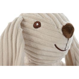 Peluche Kids DKD Home Decor Crema Beige 20 x 33 x 20 cm (6 Unidades)