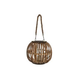 Portavela Balines DKD Home Decor Natural 22 x 19 x 22 cm (6 Unidades)