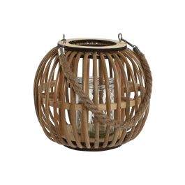 Portavela Balines DKD Home Decor Natural 22 x 19 x 22 cm (6 Unidades) Precio: 66.4894997943. SKU: B1D9QERVKK