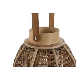 Portavela Balines DKD Home Decor Natural 22 x 32 x 22 cm (6 Unidades)