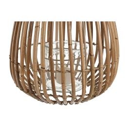 Portavela Balines DKD Home Decor Natural 24 x 32 x 24 cm (6 Unidades)