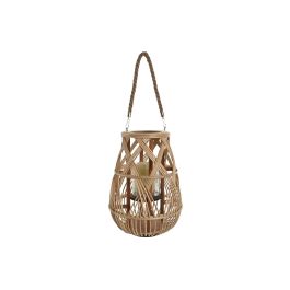 Portavela Balines DKD Home Decor Natural 24 x 36 x 24 cm (6 Unidades)