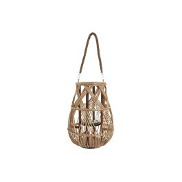 Portavela Balines DKD Home Decor Natural 24 x 36 x 24 cm (6 Unidades)