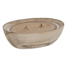 Vela Scandi DKD Home Decor Natural 14.8 x 7.4 x 23 cm (6 Unidades)