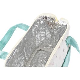 Bolsa Termica Shabby DKD Home Decor Blanco Multicolor 11 x 16 x 34 cm (8 Unidades)