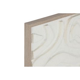 Cuadro Urban DKD Home Decor Blanco Natural 2 x 60 x 40 cm (8 Unidades)