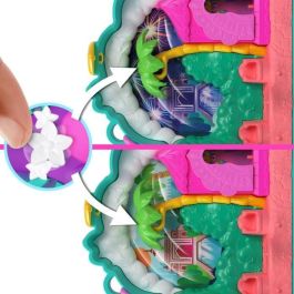 Polly Pocket - El Jardín del Pavo Real - Caja 2 minifiguras y animales HWN97