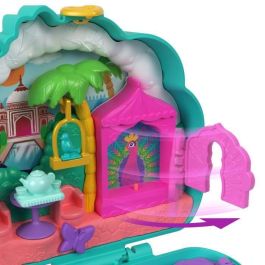 Polly Pocket - El Jardín del Pavo Real - Caja 2 minifiguras y animales HWN97