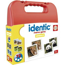 Educa Identic Memo Game Animales 20317 Juego de Memoria para Niños +3 Años Precio: 11.49999972. SKU: B165RHNX83