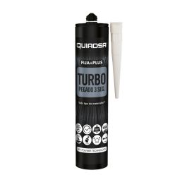 Quiadsa Fija + Plus Turbo 290 ml - Adhesivo Elástico de Polímero, Sujección Inmediata 3s, Secado 20min, Resistente al Moho, Blanco Precio: 8.49999953. SKU: B13RXLL3BW