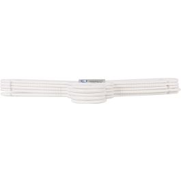 Set de 5 perchas de plástico blanco, 37x18.5 cm, marca Dem (12 Cajas) Set de 5 perchas de plástico blanco, 37x18.5 cm, marca Dem (12 Cajas)