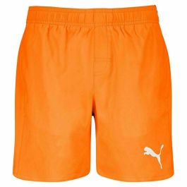 Pantalón Largo Deportivo Puma Naranja Infantil Unisex