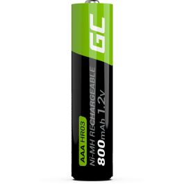 Green Cell GR08 Batería Recargable AAA Níquel-metal Hidruro (NiMH) 1.2V 800mAh 2 Piezas