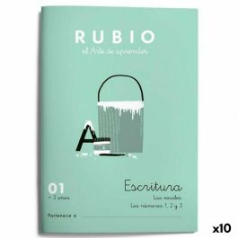 Cuaderno de escritura y caligrafía Rubio Nº01 A5 Español 20 Hojas (10 Unidades) Precio: 14.50000032. SKU: S8422707