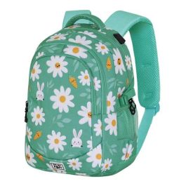 Karactermania Mochila OMP! Run. Plus FAN Blooming 44x34x21 cm, Gran Capacidad, 3 Compartimentos, Puerto USB, Ripstop, Turquesa