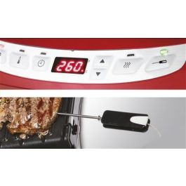 George Foreman 24001-56 Grill Eléctrico de Precisión Evolve Rojo para 5 Raciones