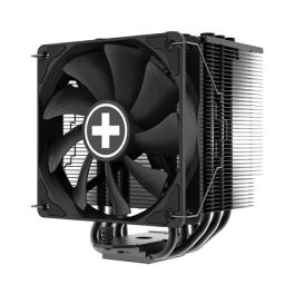 Xilence XC081 Refrigerador de Aire para CPU, Ventilador 12cm, Compatible con Intel LGA 11xx/1200/1700 y AMD AM4/AM5, TDP 250W, Negro