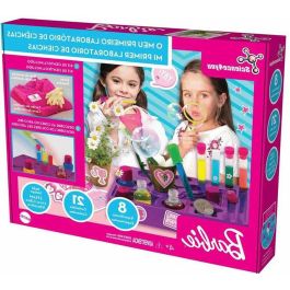 Barbie Kit de Ciencias Mi Primer Kit con 17 Experimentos, 28 Contenidos, Libro Educativo, Edad 4+, Español/Portugués Barbie Kit de Ciencias Mi Primer Kit con 17 Experimentos, 28 Contenidos, Libro Educativo, Edad 4+, Español/Portugués