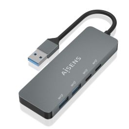 AISENS - HUB USB 3.2 GEN2 10G USB-A, USB-A/M-2xUSB-C/H-2xUSB-A/H, GRIS, 15CM Precio: 14.49999991. SKU: B1JHQLH4Q6