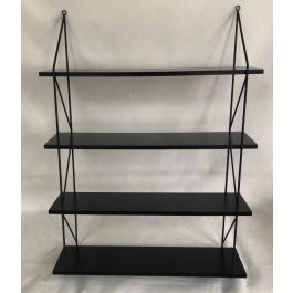 Estanteria Pared Loft DKD Home Decor Negro 16.5 x 81 x 60 cm Precio: 35.95000024. SKU: S3022167