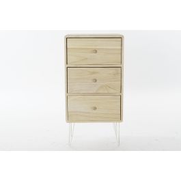 Cajonera Scandi DKD Home Decor Natural 29 x 78 x 40 cm Cajonera Scandi DKD Home Decor Natural 29 x 78 x 40 cm
