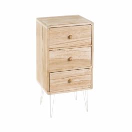 Cajonera Scandi DKD Home Decor Natural 29 x 78 x 40 cm
