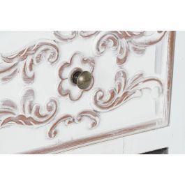 Comoda Arabe DKD Home Decor Blanco Marron 40 x 86 x 80 cm Comoda Arabe DKD Home Decor Blanco Marron 40 x 86 x 80 cm