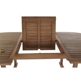 Mesa Comedor Terraza Y Jardin DKD Home Decor Marron 120 x 75 x 180 cm Set de 9