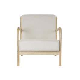 Sillon Scandi DKD Home Decor Beige 77 x 73 x 65 cm