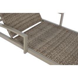 Tumbona Terraza Y Jardin DKD Home Decor Marron 78 x 30 x 195 cm