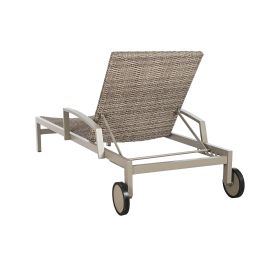 Tumbona Terraza Y Jardin DKD Home Decor Marron 78 x 30 x 195 cm