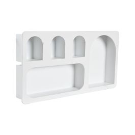 Estanteria Pared Moderno DKD Home Decor Blanco 7 x 29 x 59 cm