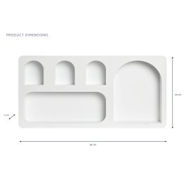 Estanteria Pared Moderno DKD Home Decor Blanco 7 x 29 x 59 cm