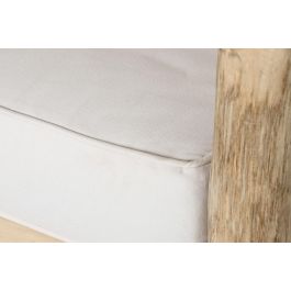 Cama Chill Out Tropical DKD Home Decor Natural Blanco 180 x 200 x 200 cm