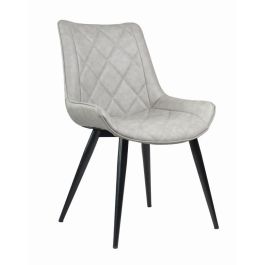 Silla Loft DKD Home Decor Gris Negro 59 x 85 x 54 cm (2 Unidades) Precio: 170.47690068970002. SKU: B12M3LQNKV