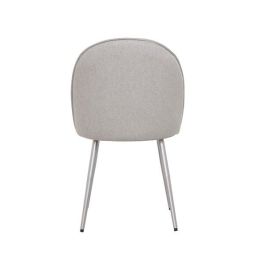 Silla Chic DKD Home Decor Gris Plateado 52 x 84 x 50 cm (2 Unidades)