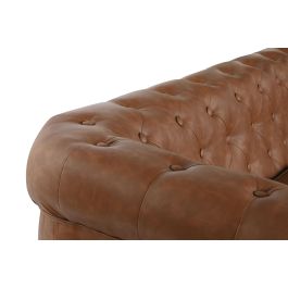 Sofa Vintage DKD Home Decor Marron Natural 78 x 70 x 218 cm