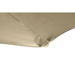 Parasol Basicos DKD Home Decor Khaki Negro 300 x 250 x 300 cm