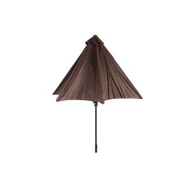 Parasol Basicos DKD Home Decor Khaki Negro 300 x 250 x 300 cm