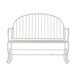 Mecedora Terraza Y Jardin DKD Home Decor Blanco 89 x 95 x 112 cm Precio: 180.89499998789998. SKU: B13SHWXPNF