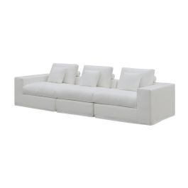Sofa Moderno DKD Home Decor Blanco 95.5 x 57 x 286 cm Precio: 1352.95000016. SKU: B1H8CBRSYR