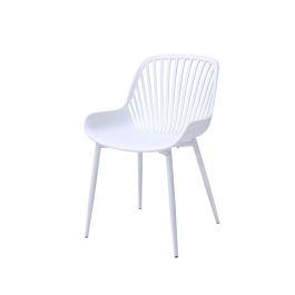 Silla Home ESPRIT Blanco 50,5 x 55 x 82 cm