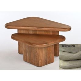 Mesa de Centro Home ESPRIT Madera de mango 98 x 50 x 47 cm 85 x 60 x 47 cm Precio: 485.1494994676. SKU: B18H8ZMHH8