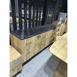 Buffet Moderno DKD Home Decor Negro Natural 40 x 76 x 175 cm Precio: 806.78999995. SKU: B1GQZSCLQ3