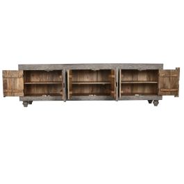 Mueble Tv Indio DKD Home Decor Marron Claro 40 x 61 x 200 cm