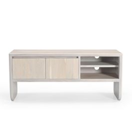 Mueble Tv Moderno DKD Home Decor Blanco 40 x 60 x 140 cm