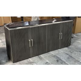 Buffet Moderno DKD Home Decor Plateado Negro 40 x 85 x 180 cm Precio: 1109.4369006171. SKU: B1F2SL4VVK